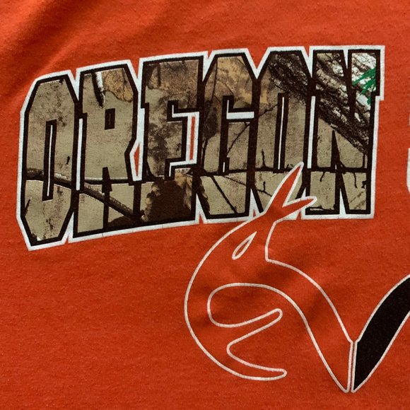 OSU Beavers Camo Hunting Style T-shirt. XXL. Colosseum Athletics. - Picture 4 of 8